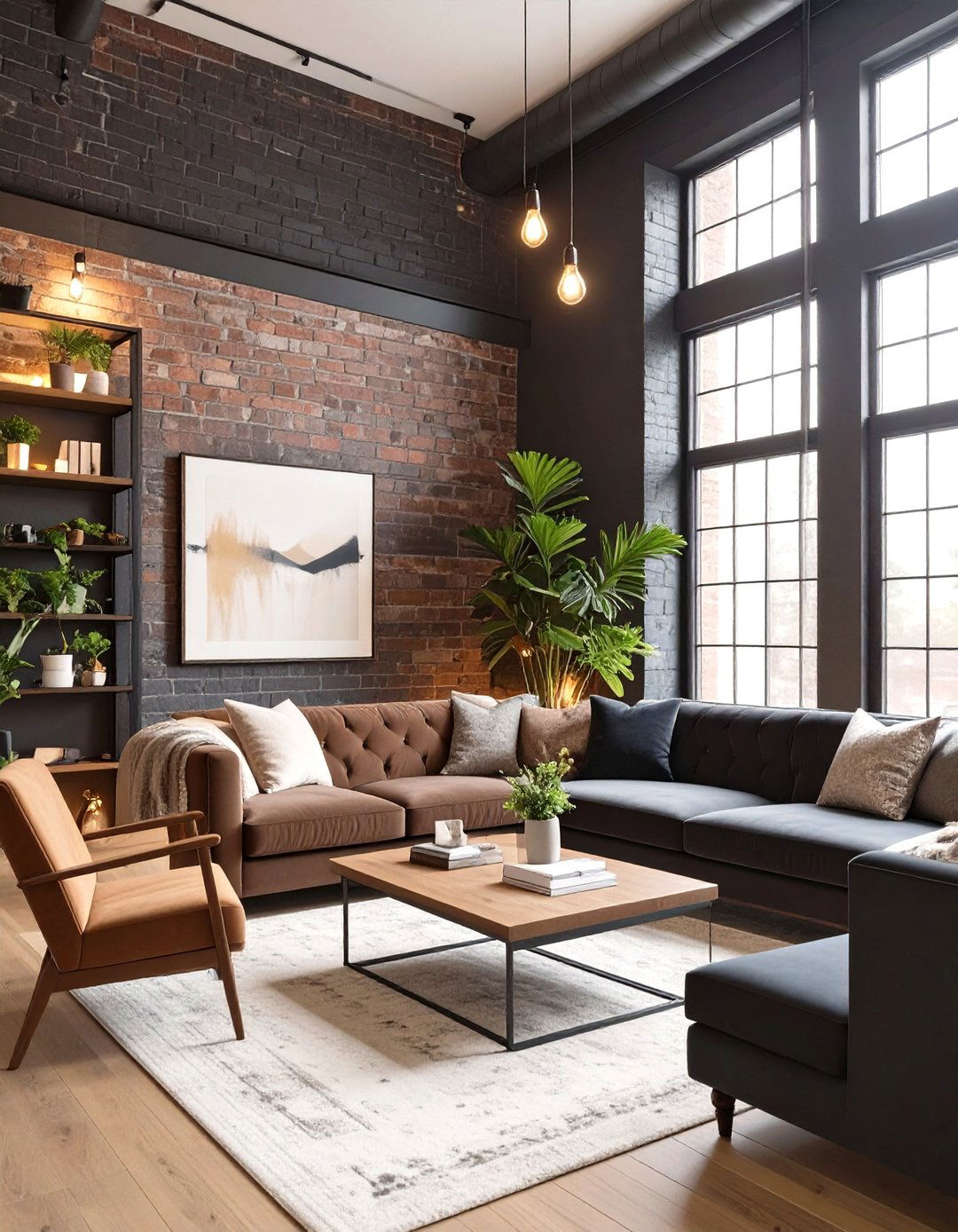 The Dark and Moody Industrial Retreat - 30 industrial house design ideas