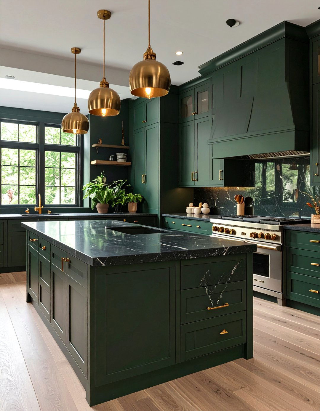 The Dark and Moody Kitchen - 30 modern kitchen designs photo gallery