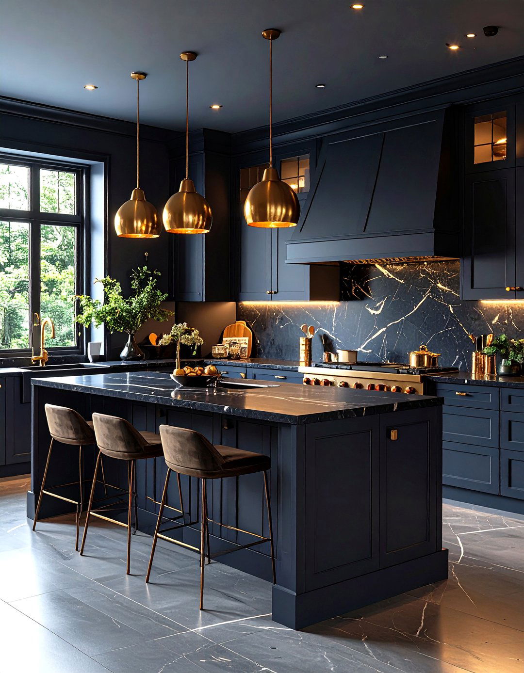 The Dark and Moody Kitchen Concept - 30 kitchen layout design ideas