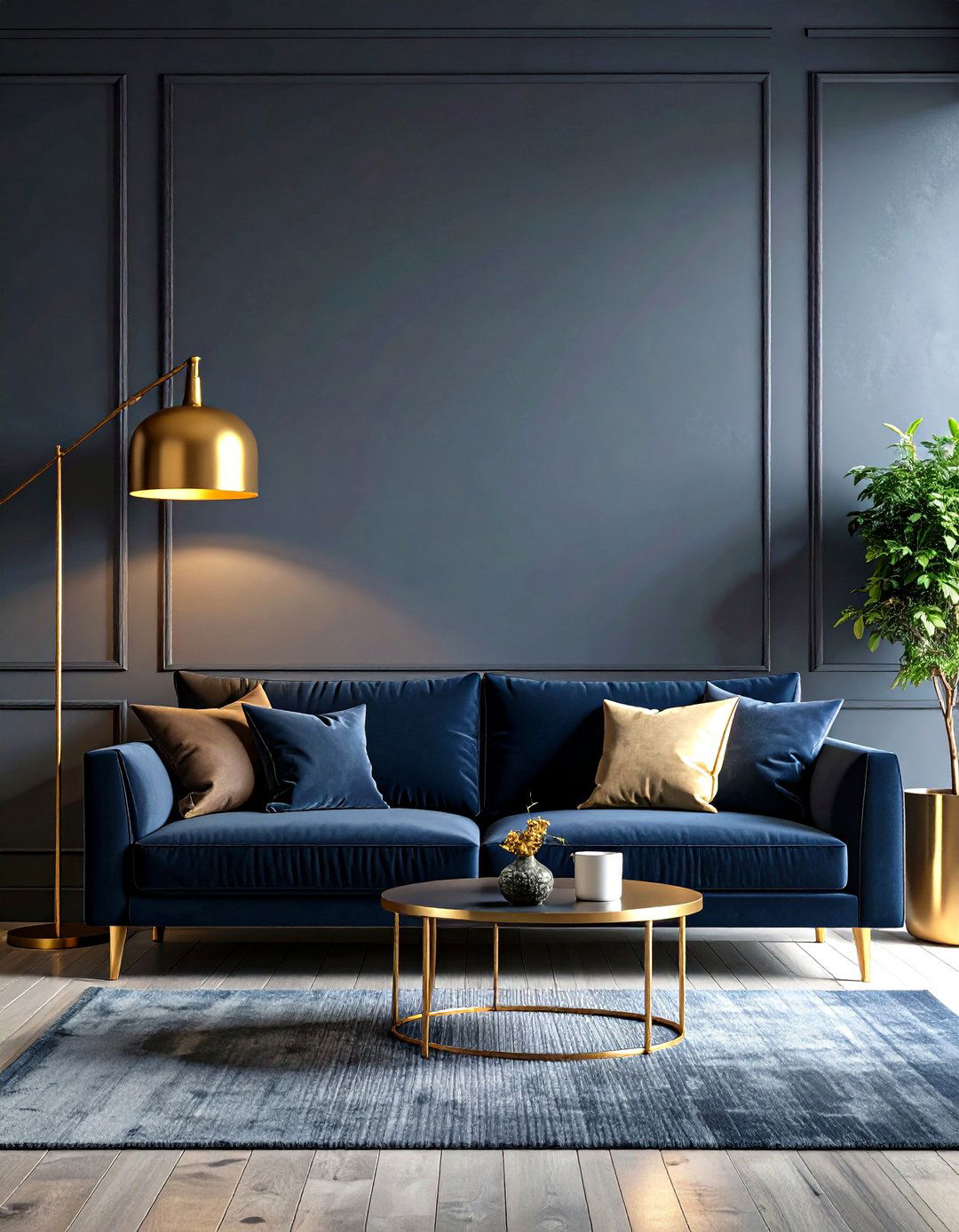 The Dark and Moody Living Room - 30 living room modern ideas