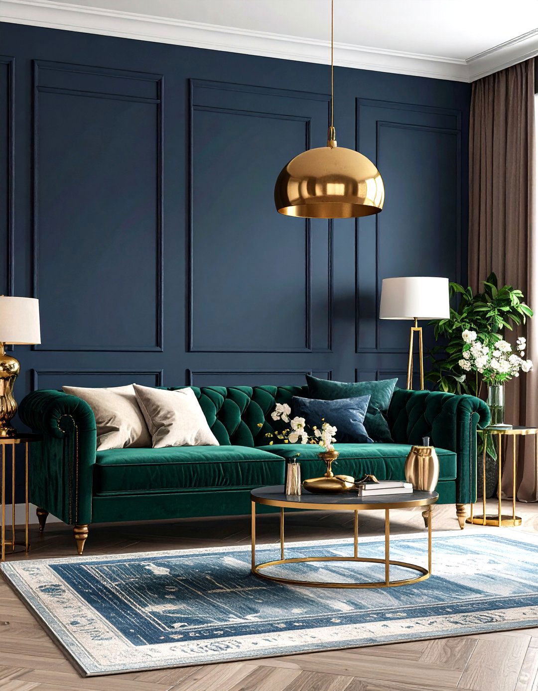 The Dark and Moody Living Room - 30 decorating ideas for living room