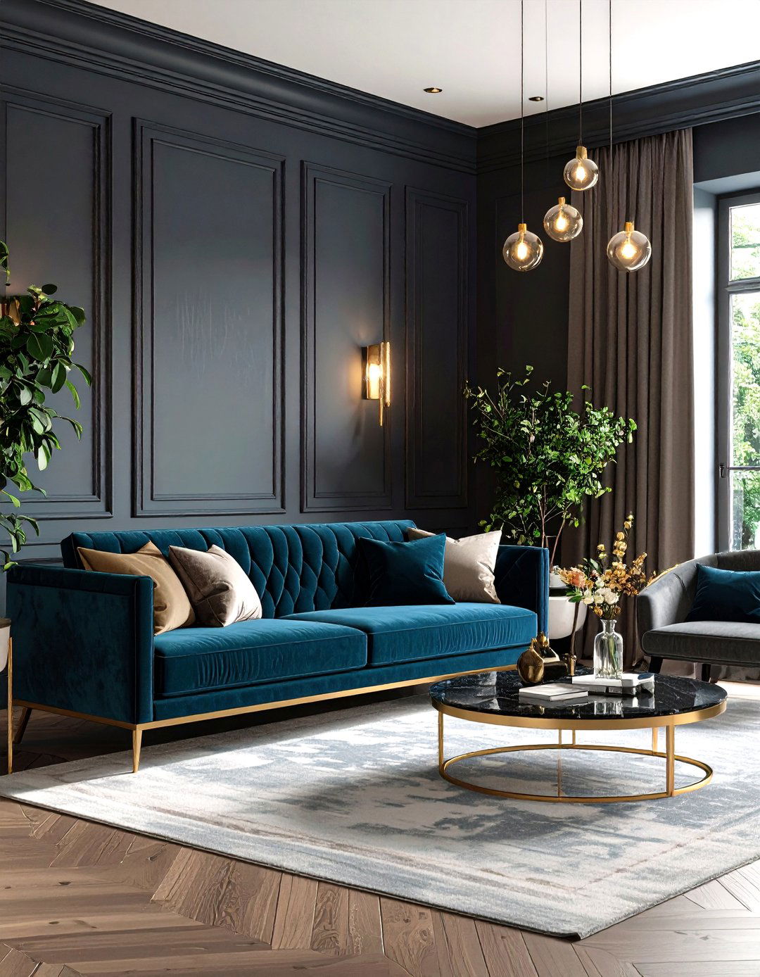 The Dark and Moody Living Room - 30 decor ideas for living room
