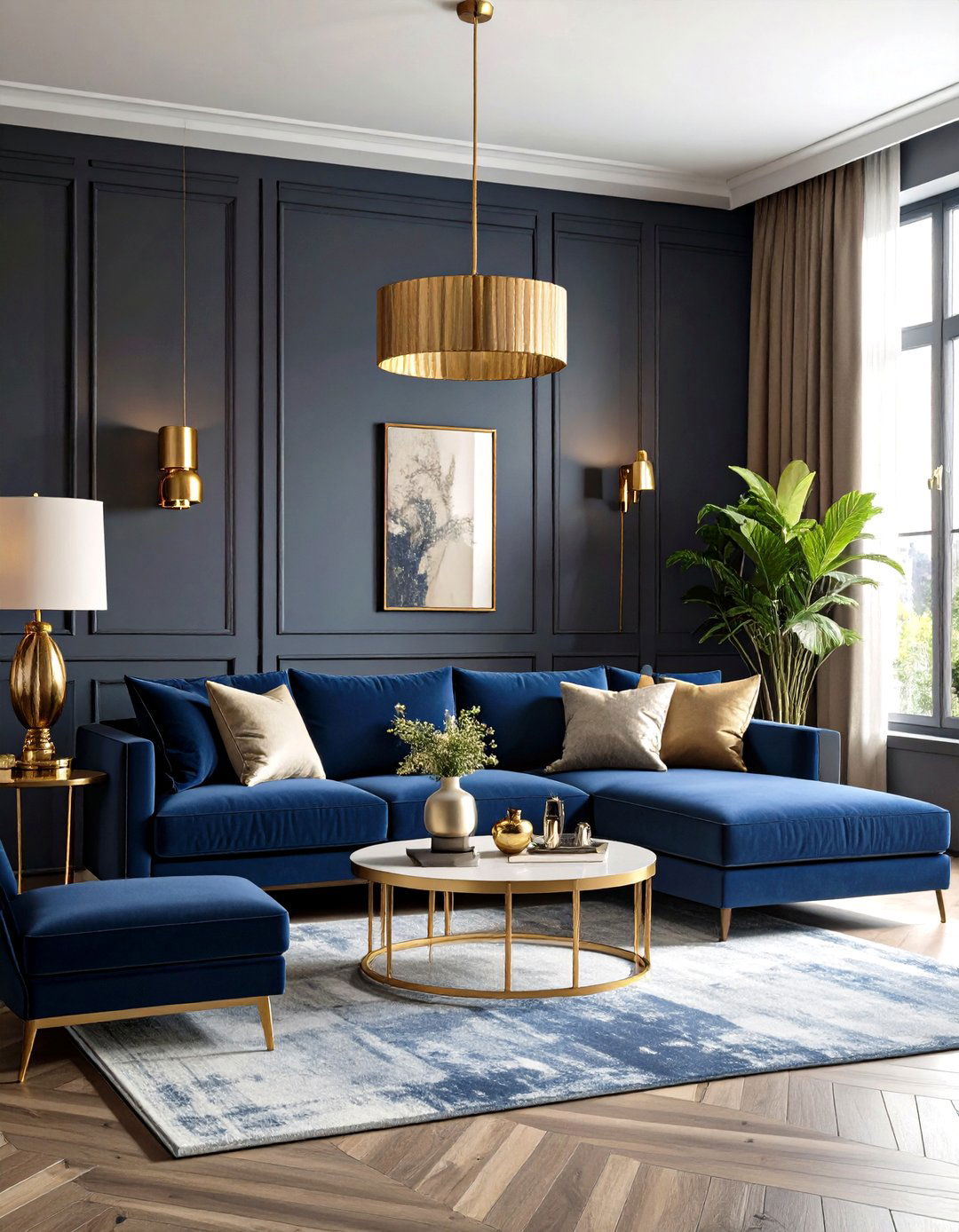 The Dark and Moody Living Room - 30 design my living room ideas