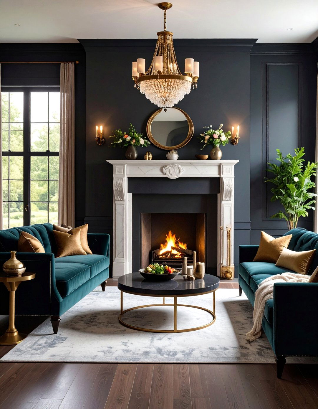 30 Living Room With Fireplace Decor Ideas for Style
