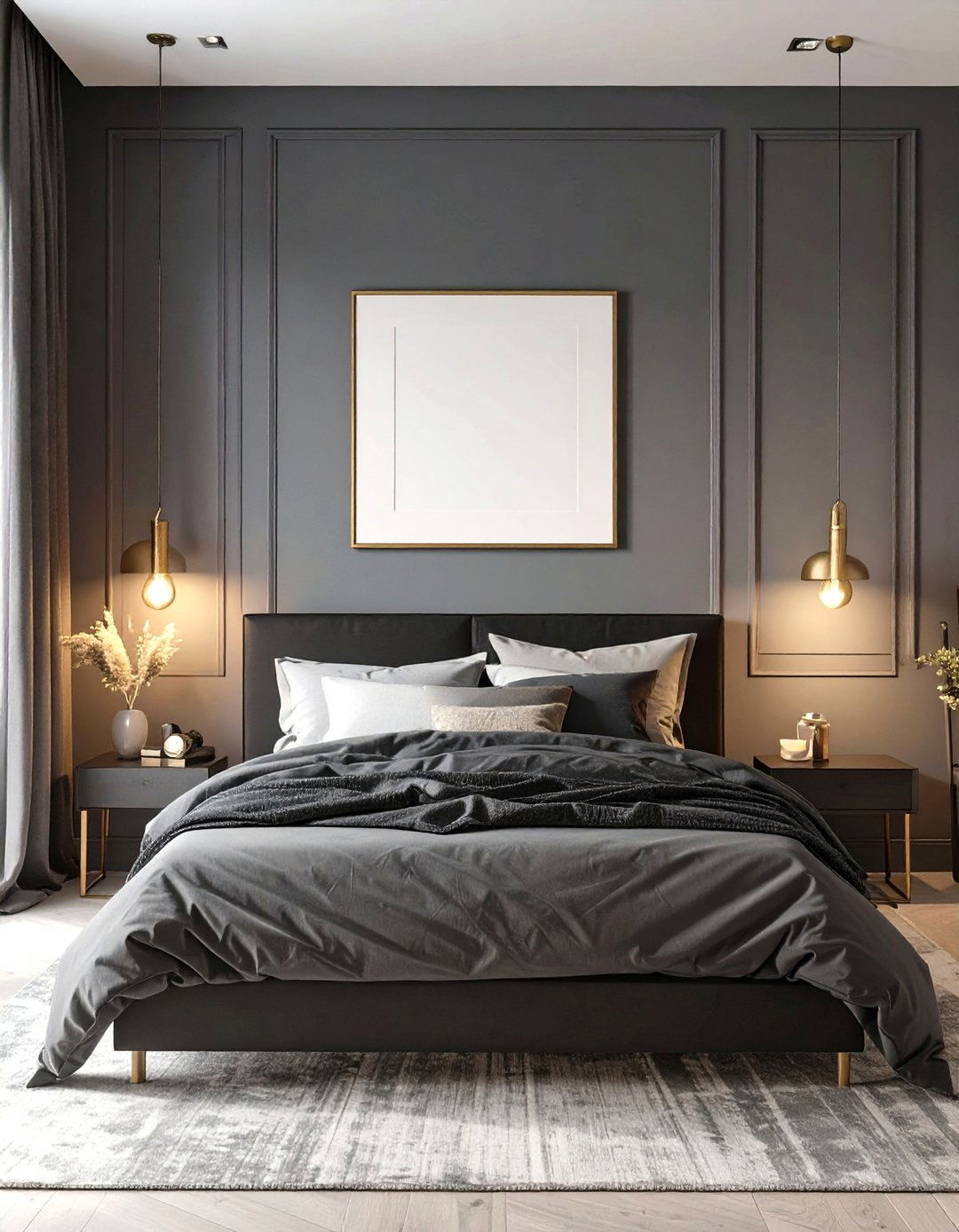 The Dark and Moody Minimalist Bedroom - 30 minimalist bedroom ideas