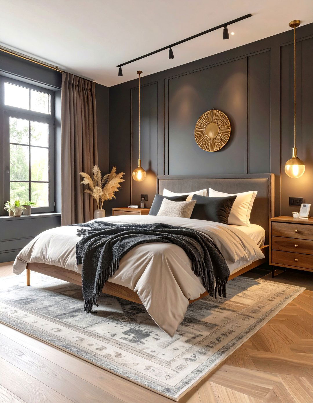 The Dark and Moody Neutral Bedroom - 30 neutral bedroom ideas