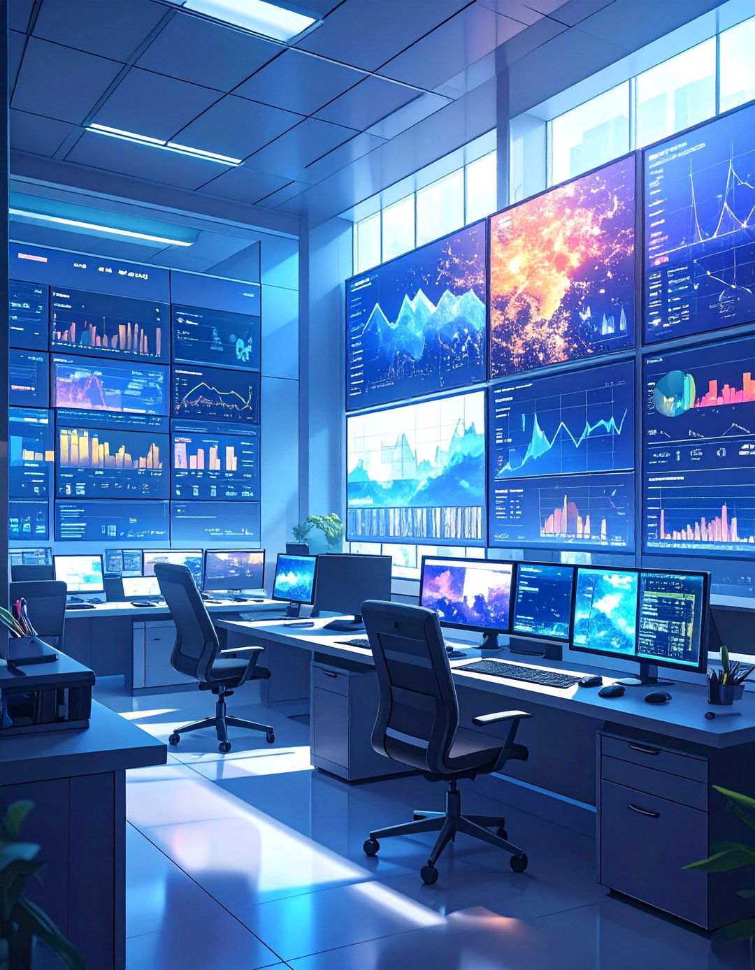 The Data Scientists AI Analysis Hub - 30 ai home office setup ideas