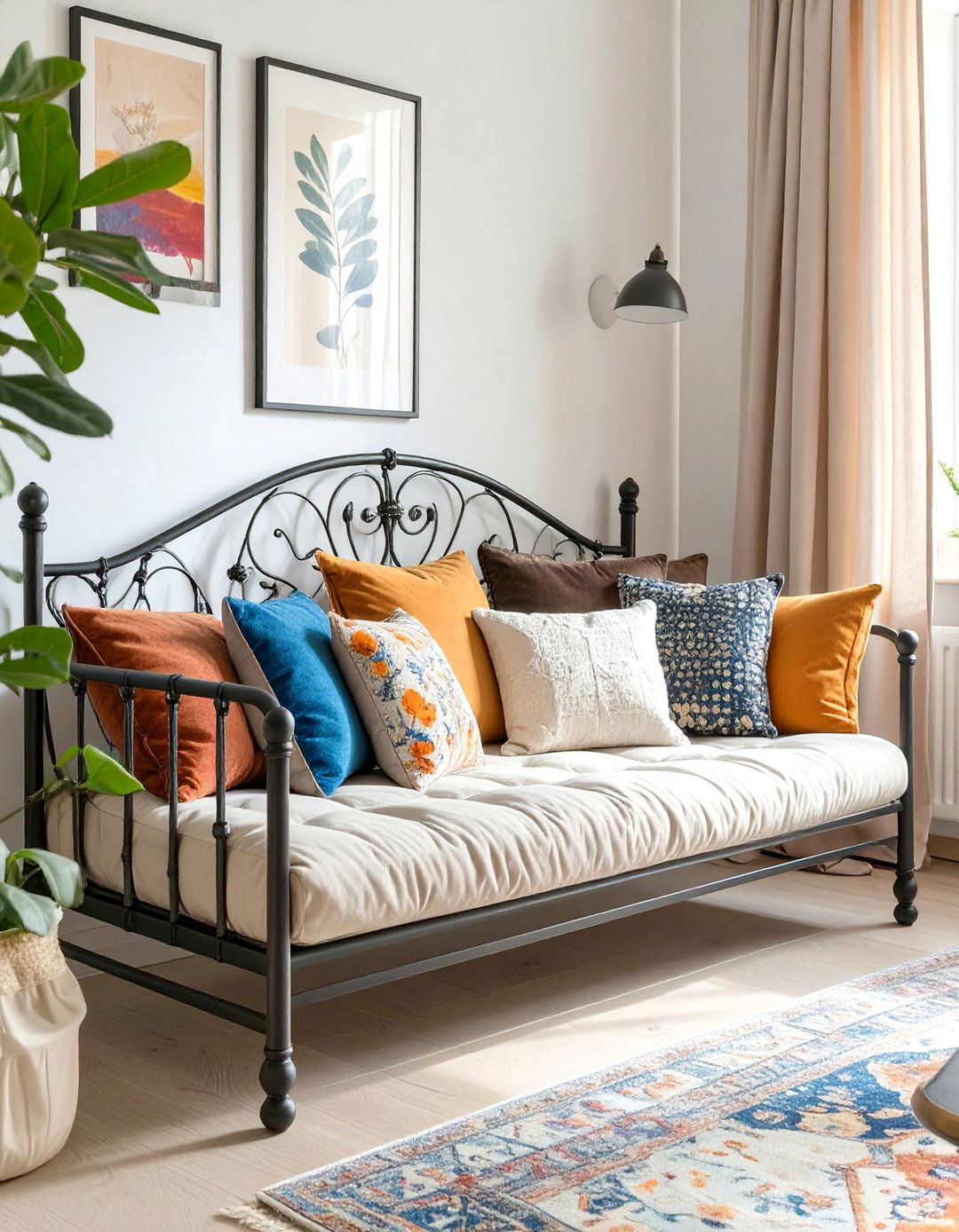The Daybed as a Versatile Sofa - 30 apartment small living room ideas