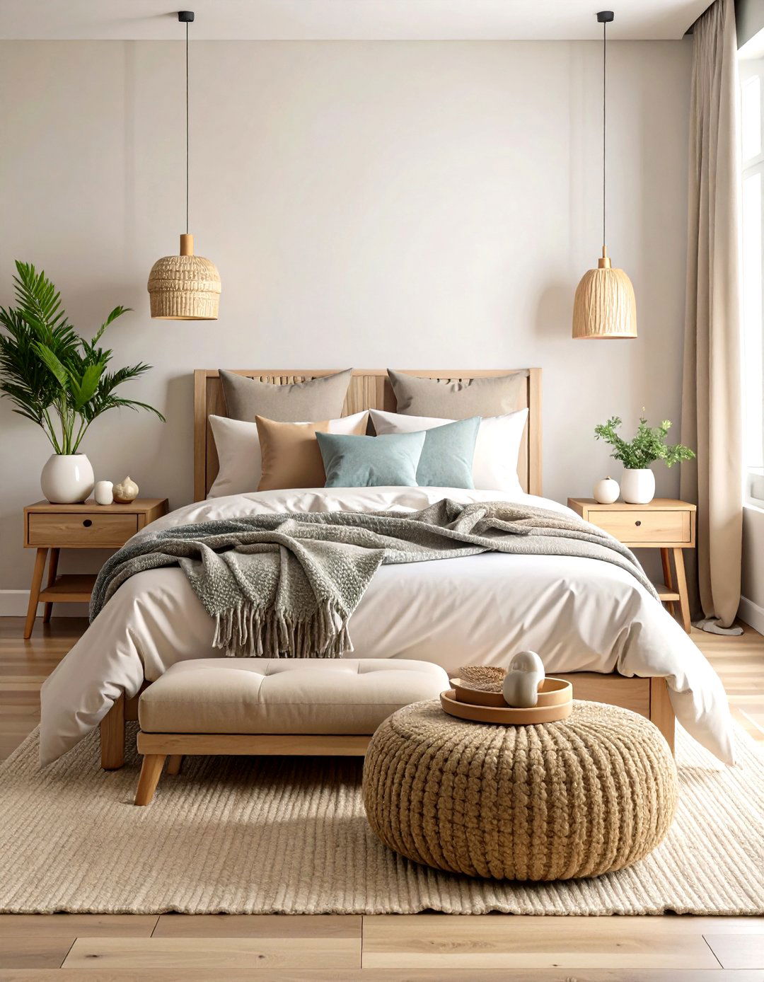 The Daybed with Layered Textiles - 30 layout ways to arrange a small bedroom ideas