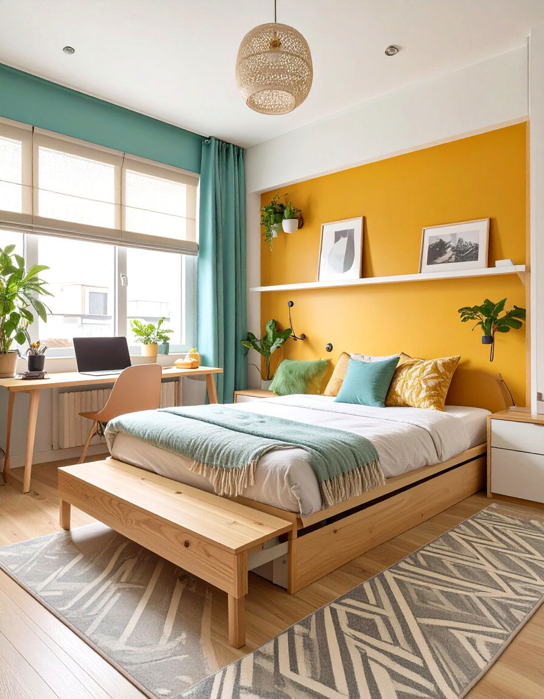 The Daybed with Trundle Solution - 30 home office guest room ideas