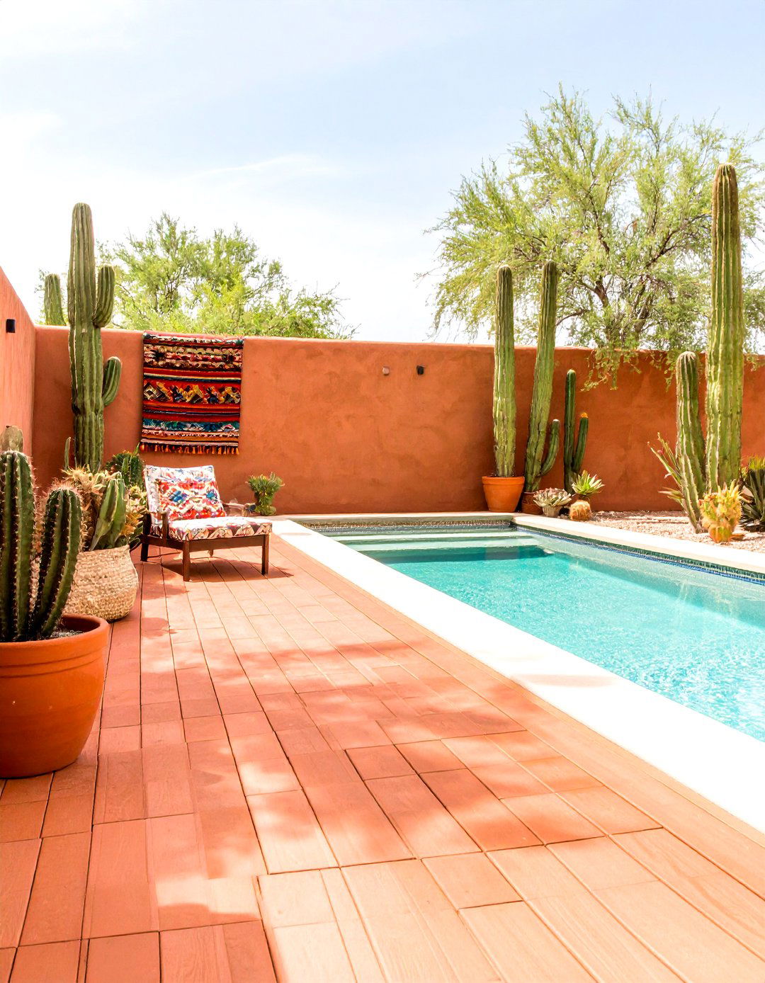 The Deck with a Hot Tub Nook - 30 above ground pools with deck ideas