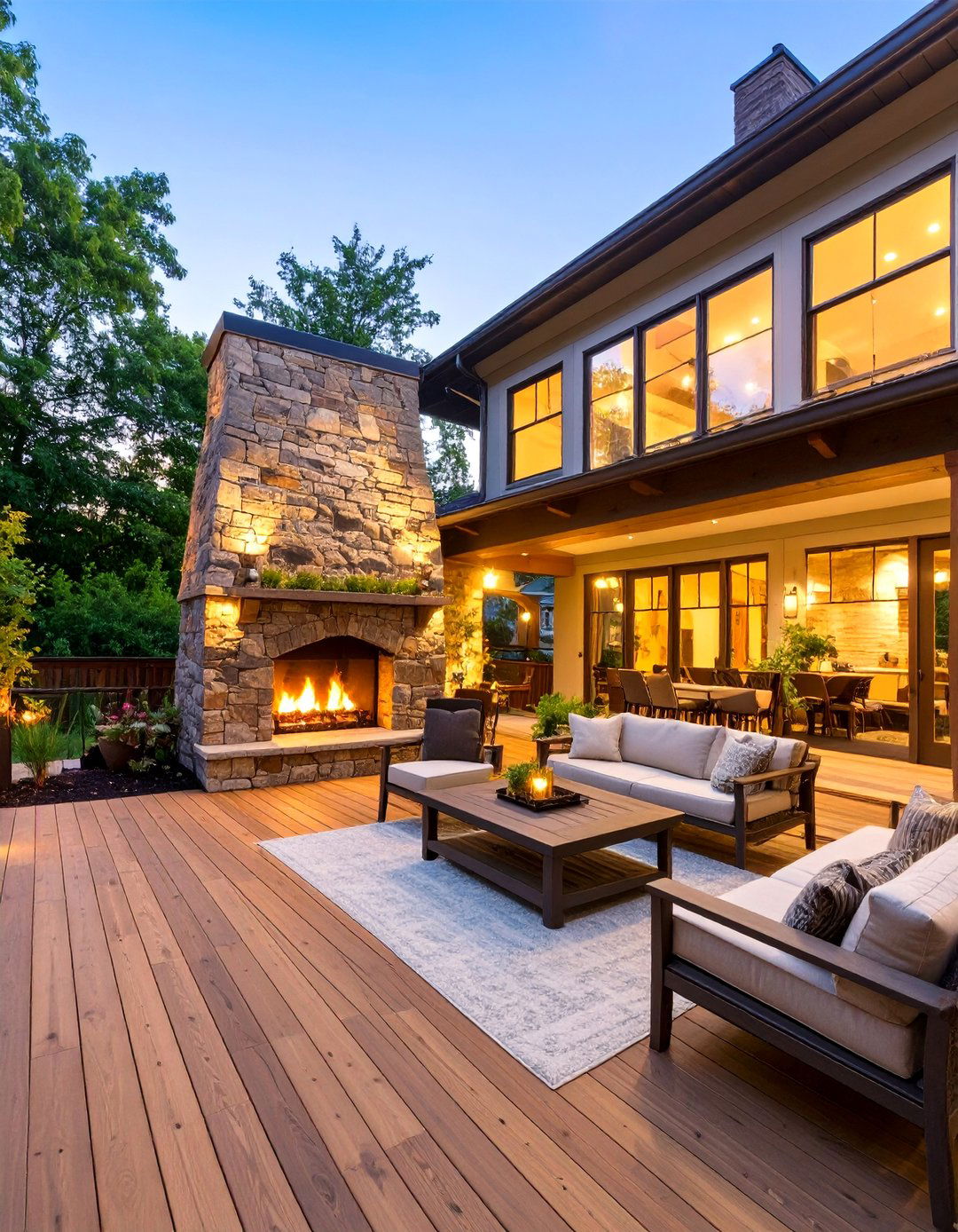 30 Best Backyard 2 Level Deck Designs for More Space