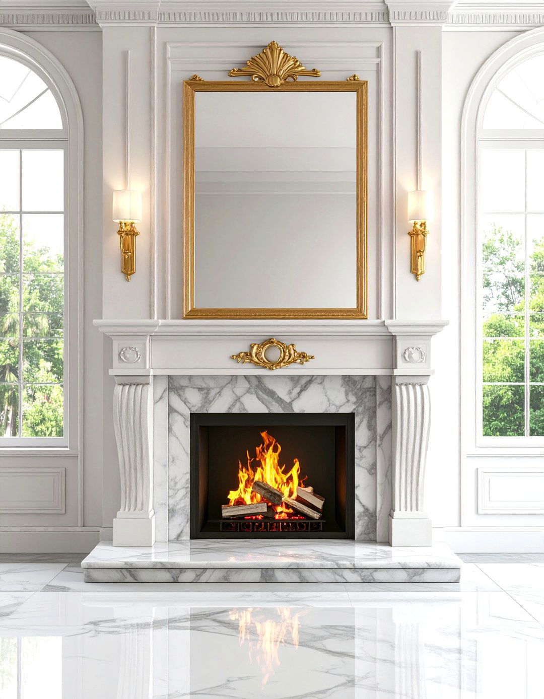 The Deco Fireplace Mantel - 30 1920's art deco interior design ideas