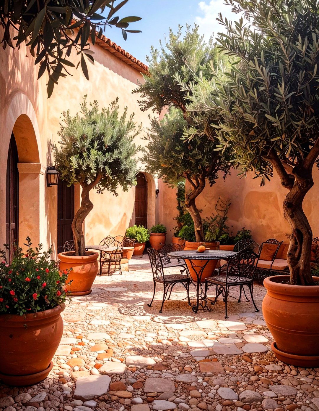 The Decomposed Granite Courtyard - 30 commercial landscape design ideas
