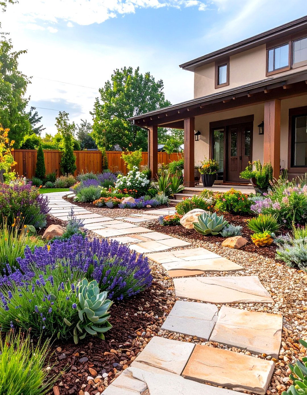 The Decomposed Granite Front Yard - 30 landscaping ideas for small front yards