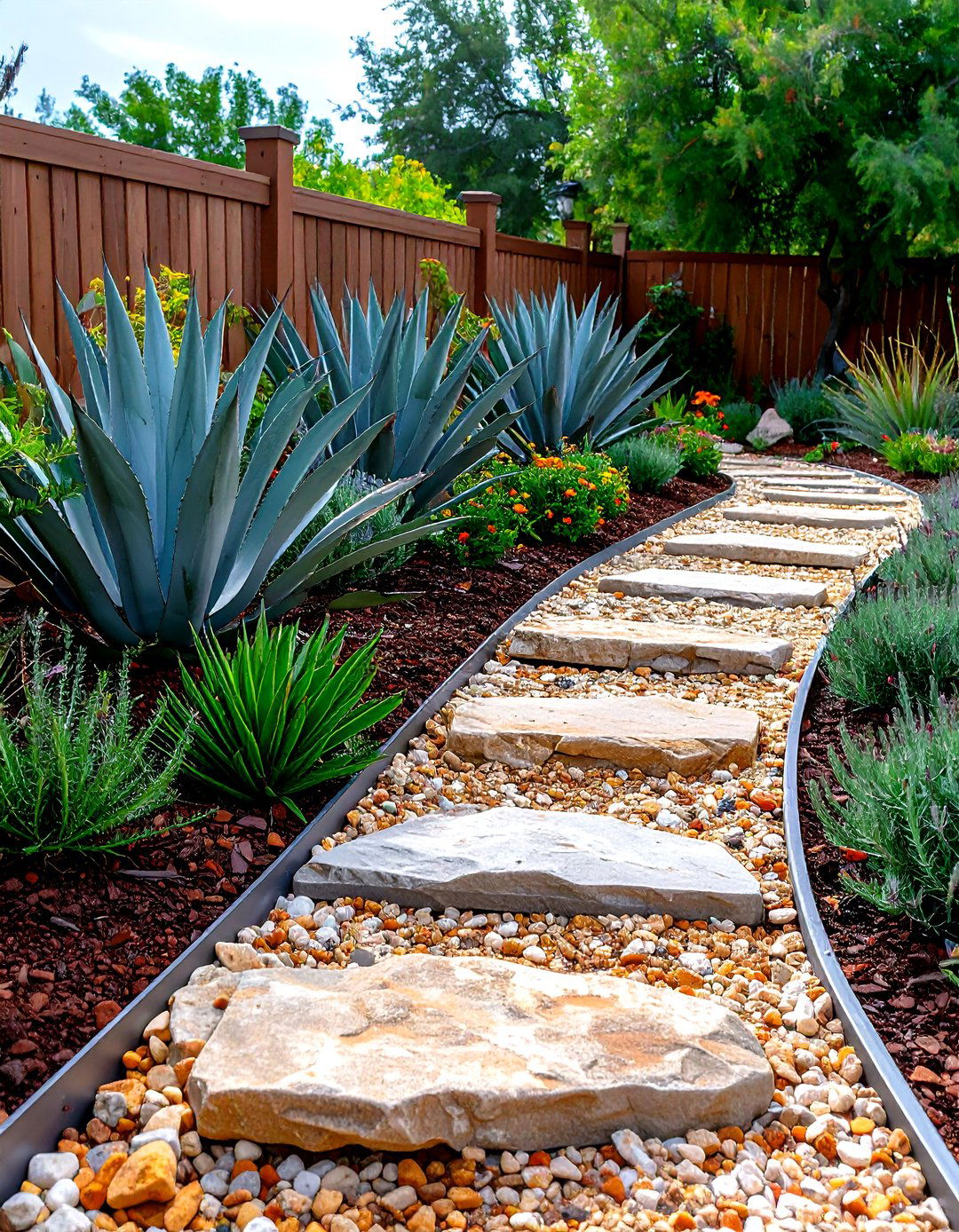 The Decomposed Granite Garden Path - 30 front walkway landscaping ideas