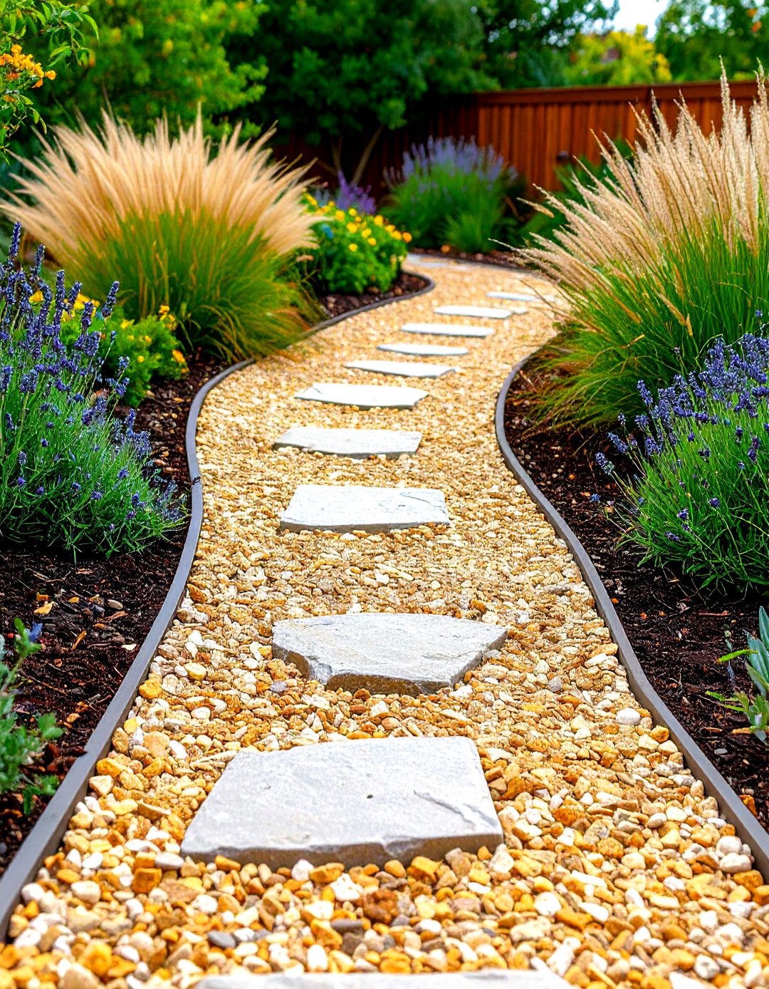 The Decomposed Granite Garden Pathway - 30 garden pathway ideas
