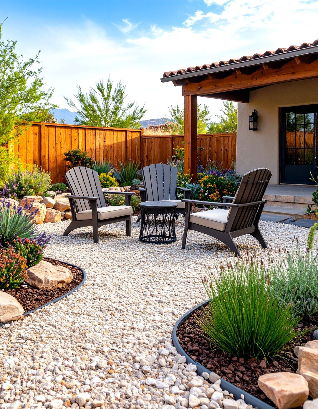 The Decomposed Granite Patio - 30 desert landscaping ideas