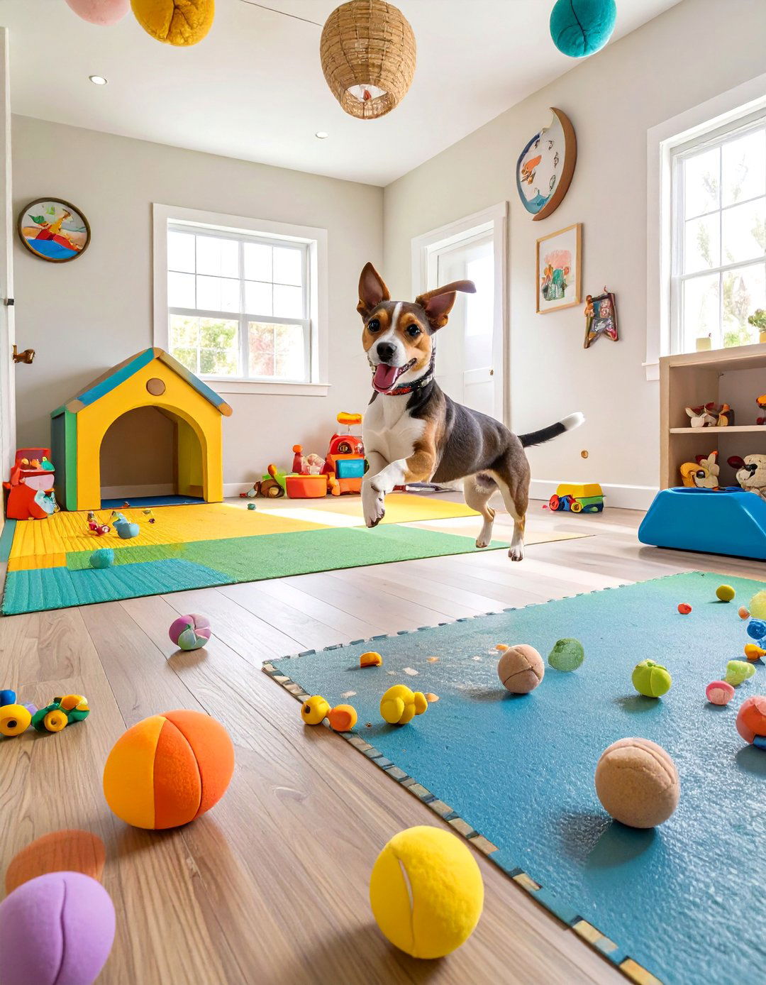 The Dedicated Pet Playroom - 30 ai pet-friendly home design ideas