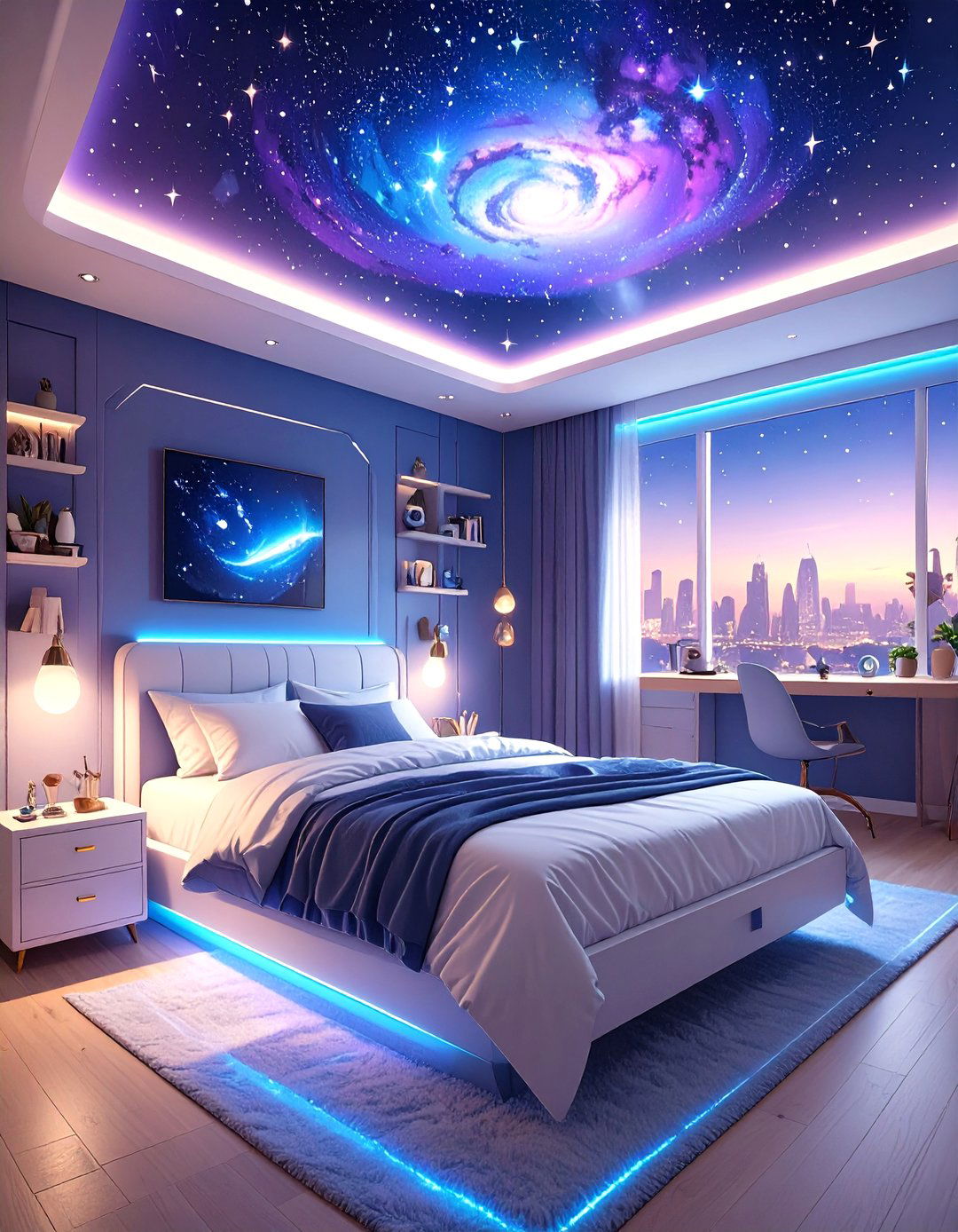 The Deep Space Voyager Bedroom - 30 awesome boy bedroom ideas