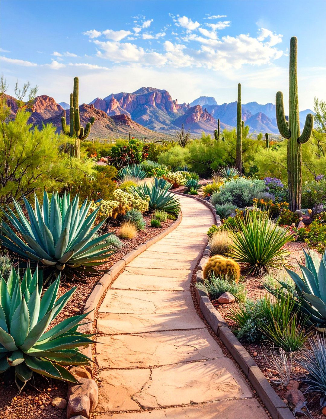 The Desert Botanical Walkway - 30 arizona landscape ideas