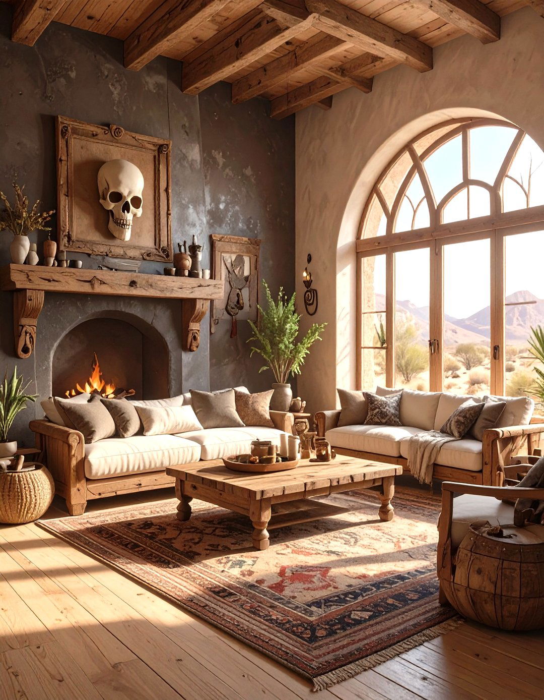 The Desert Gothic Retreat - 30 gothic interior design ideas