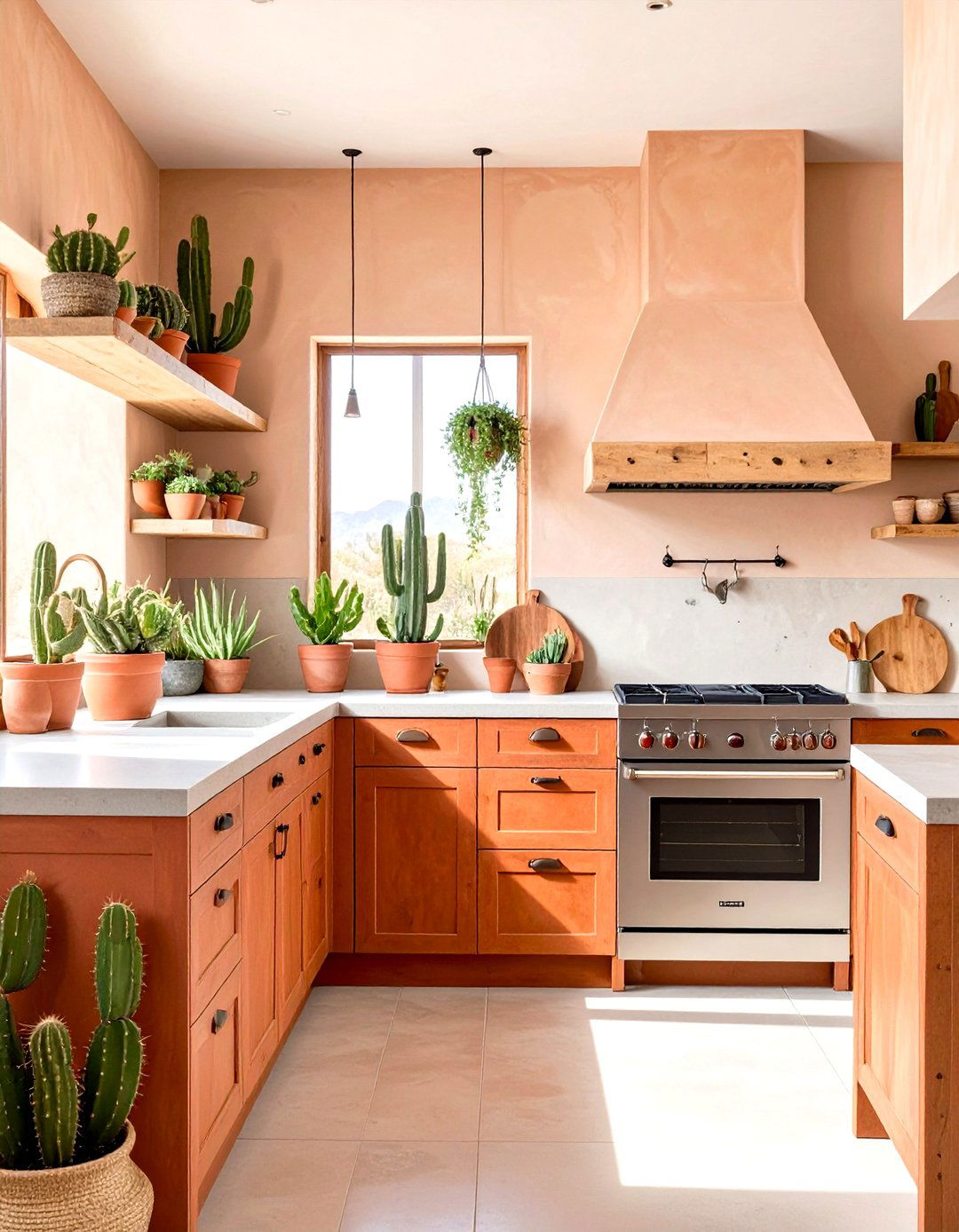 The Desert Modern Boho Kitchen - 30 earthy boho kitchen ideas