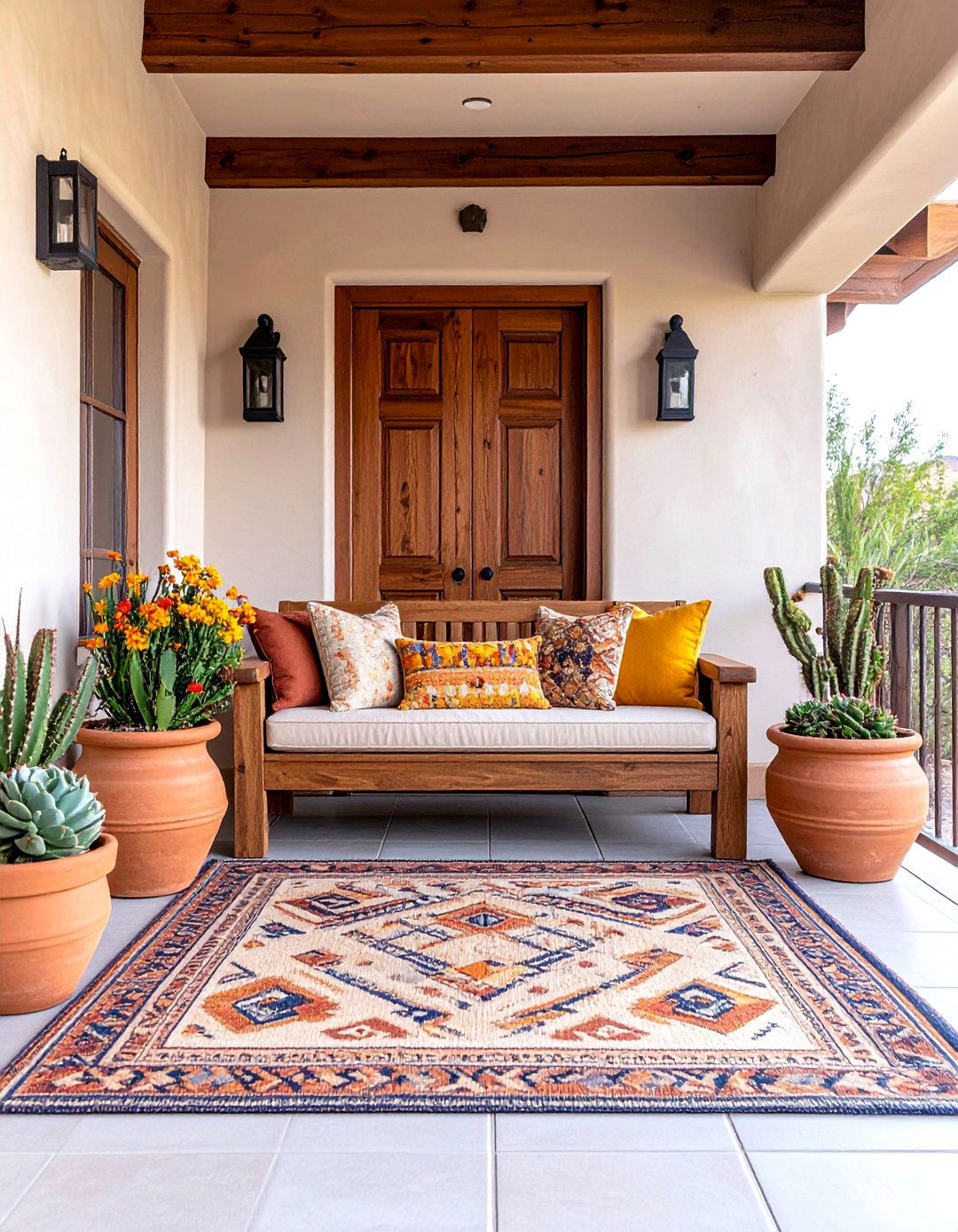 The Desert Modern Front Porch - 30  front porch ideas
