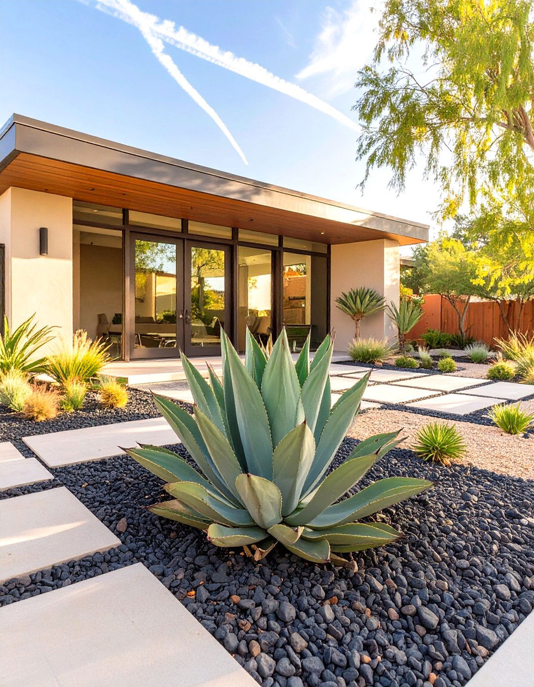 The Desert Modern Landscape - 30 curb appeal front yard landscaping ideas