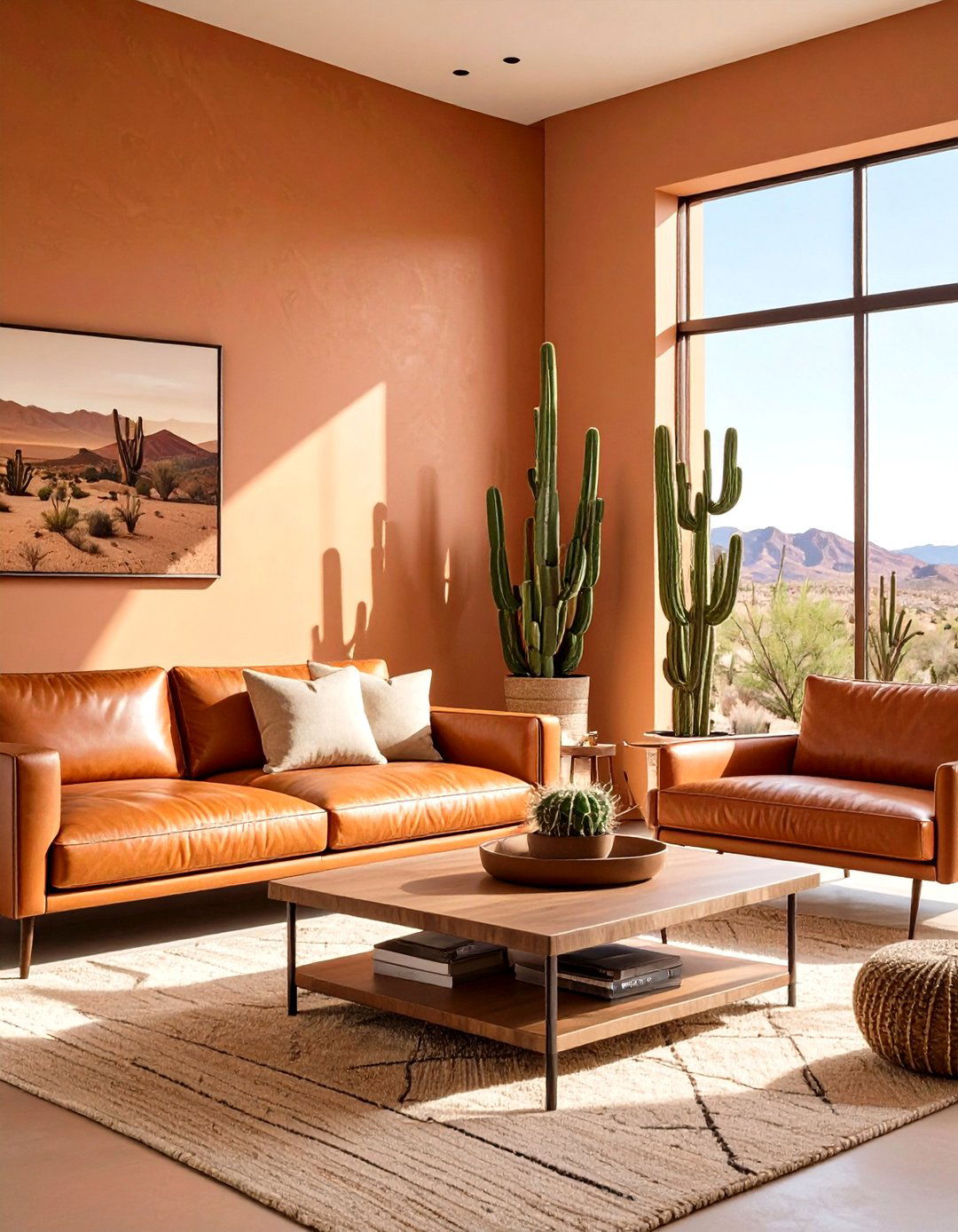 The Desert Modern Living Room - 30 interior design for living room ideas