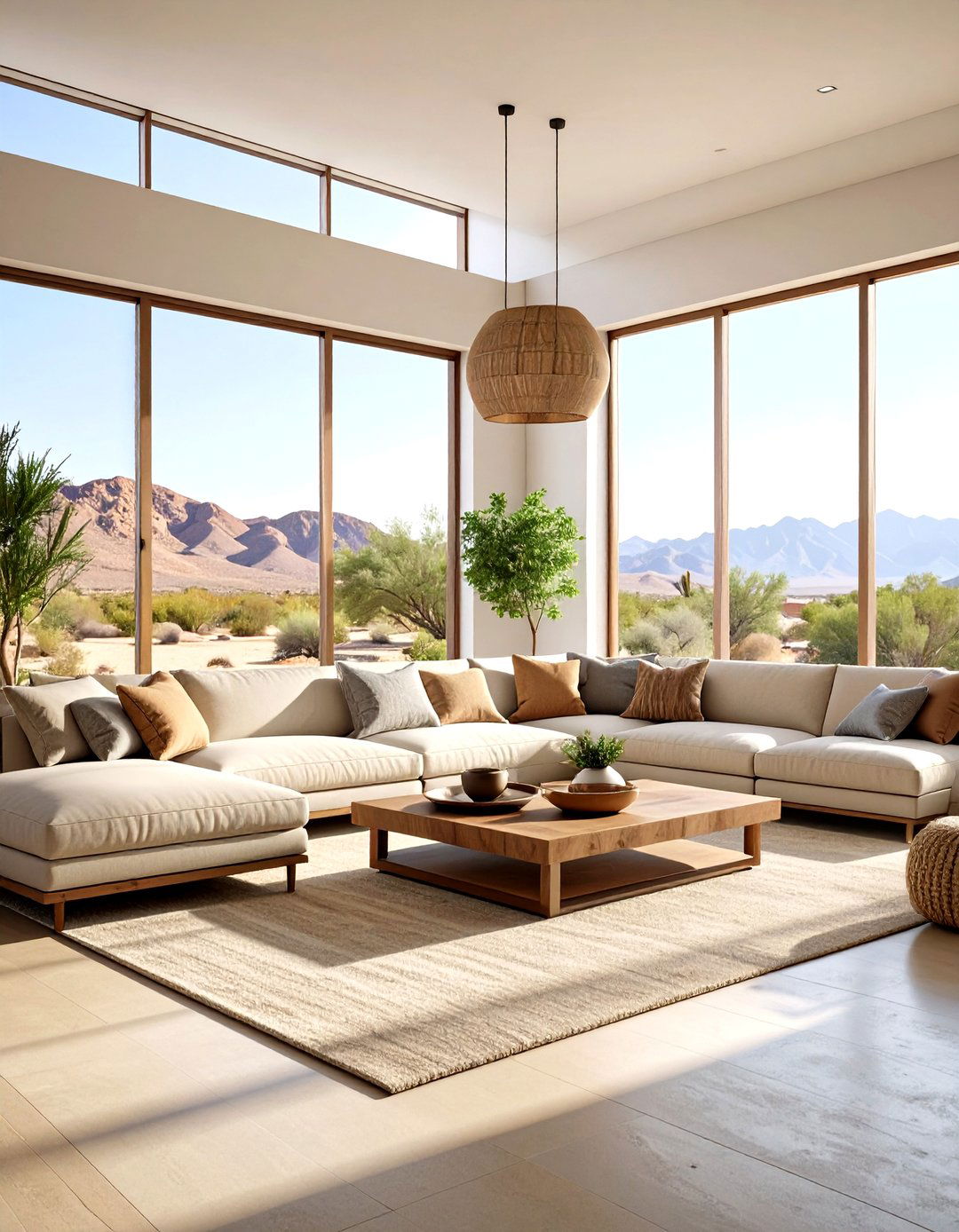 The Desert Modern Living Room - 30 living room decor ideas