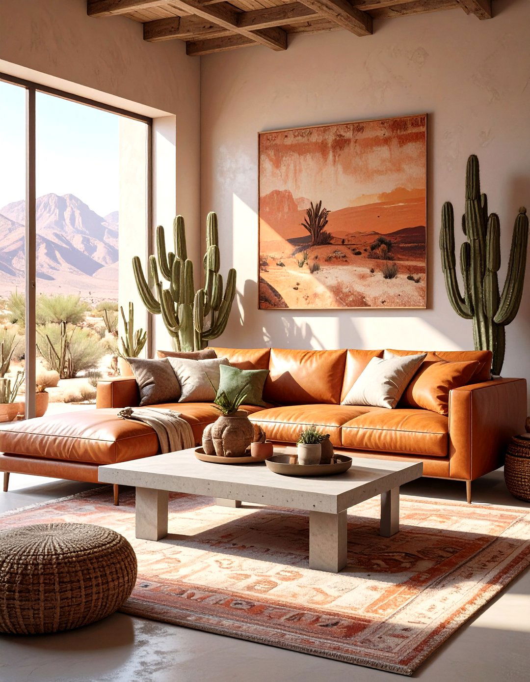 The Desert Modern Living Room - 30 neutral living room ideas