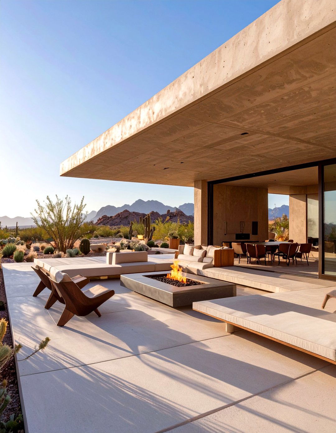 The Desert Modernism Covered Patio - 30 covered patio designs