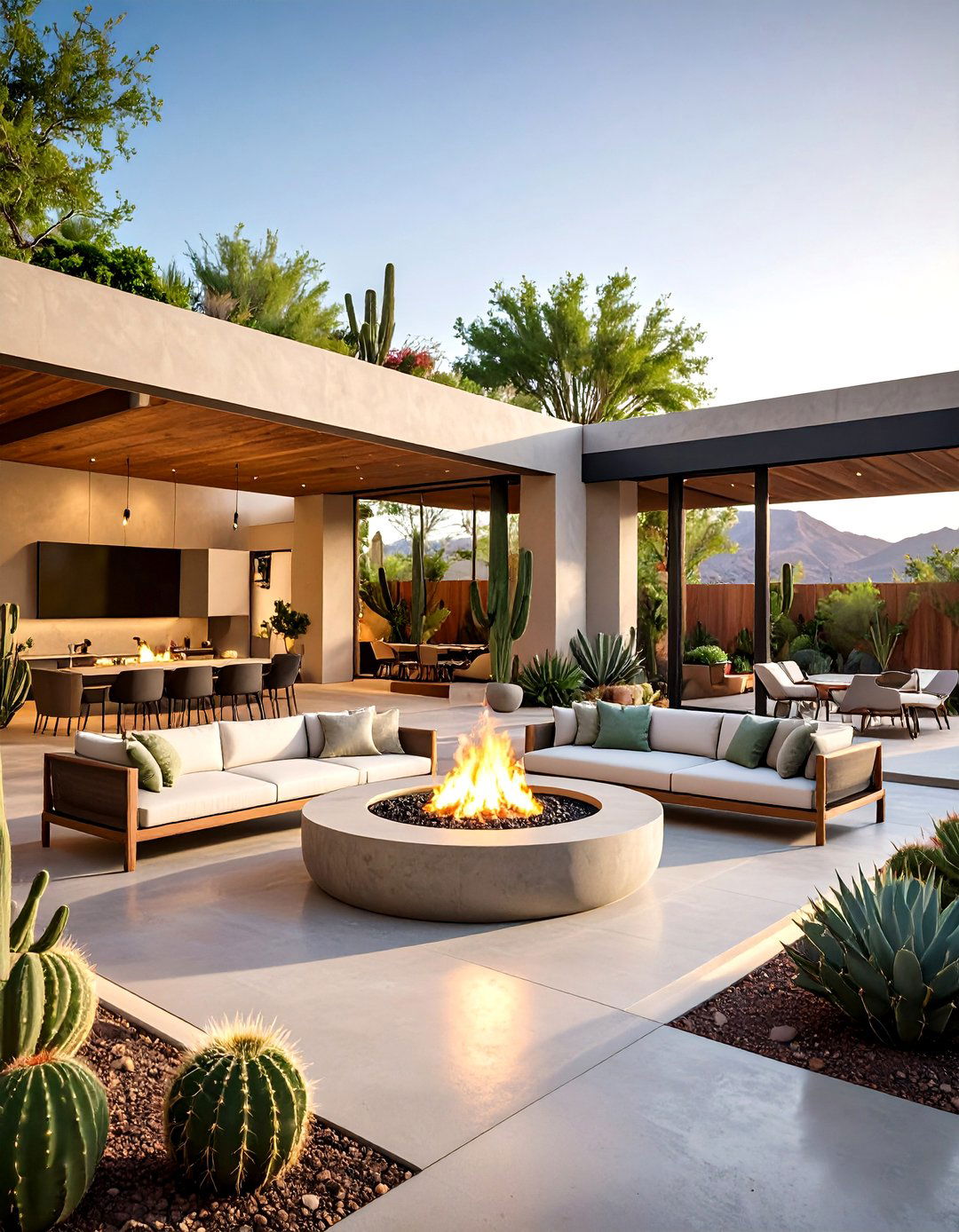 The Desert Modernist Patio - 30 3d home design online ideas