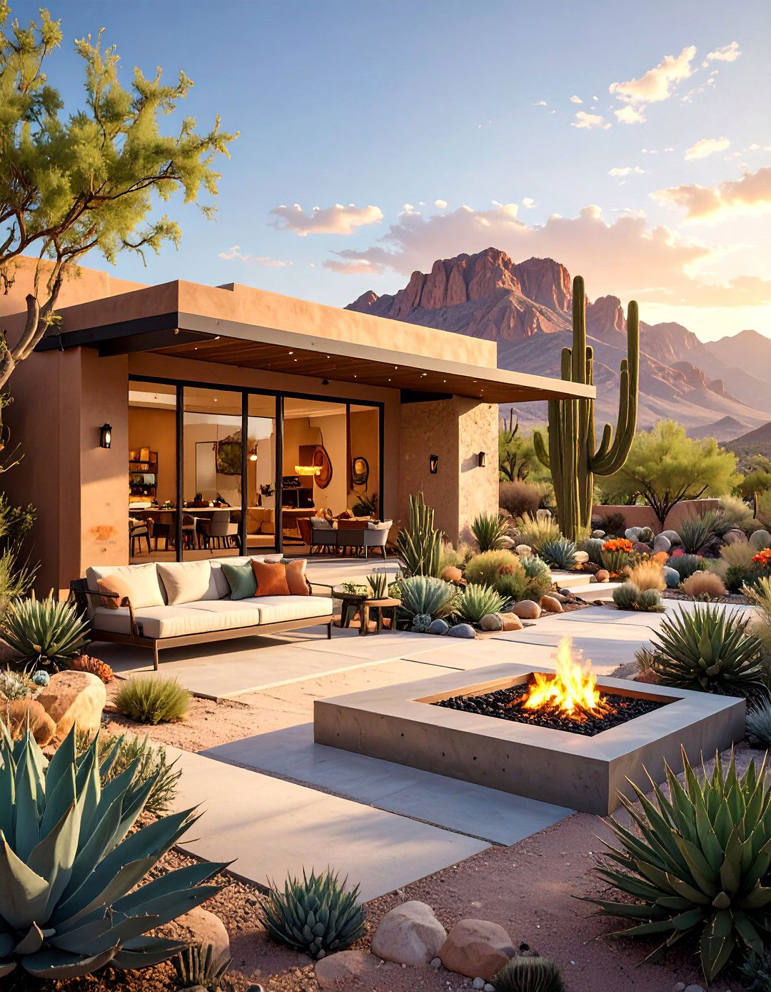 The Desert Modernist Retreat - 30 best ideas for outdoor living spaces