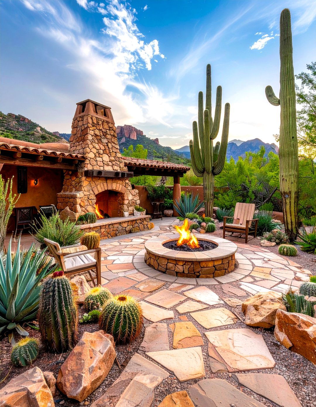 The Desert Southwest Inspired Landscape - 30 landscape design plans ideas