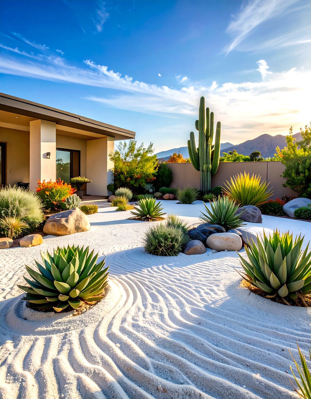 The Desert Zen Front Yard - 30 front yard ideas