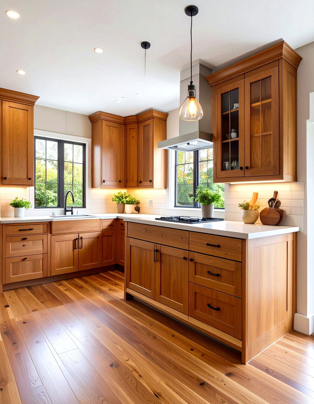 The Diagonal Cabinet Kitchen Corner - 30 kitchen corner ideas