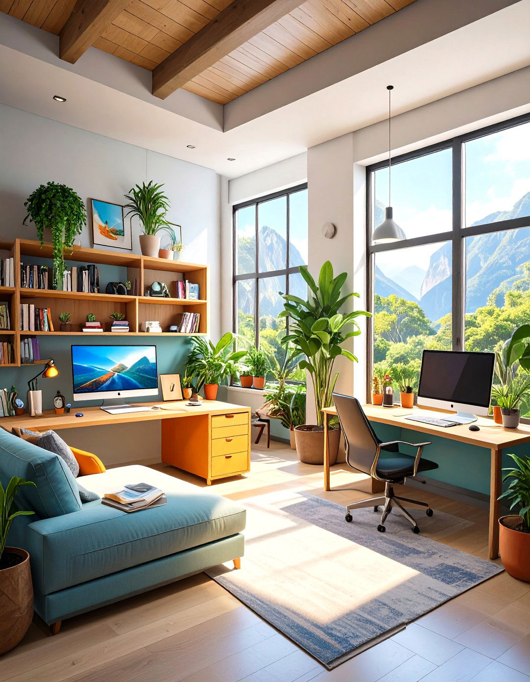 The Digital Nomads Hub Man Cave - 30 man cave decor ideas
