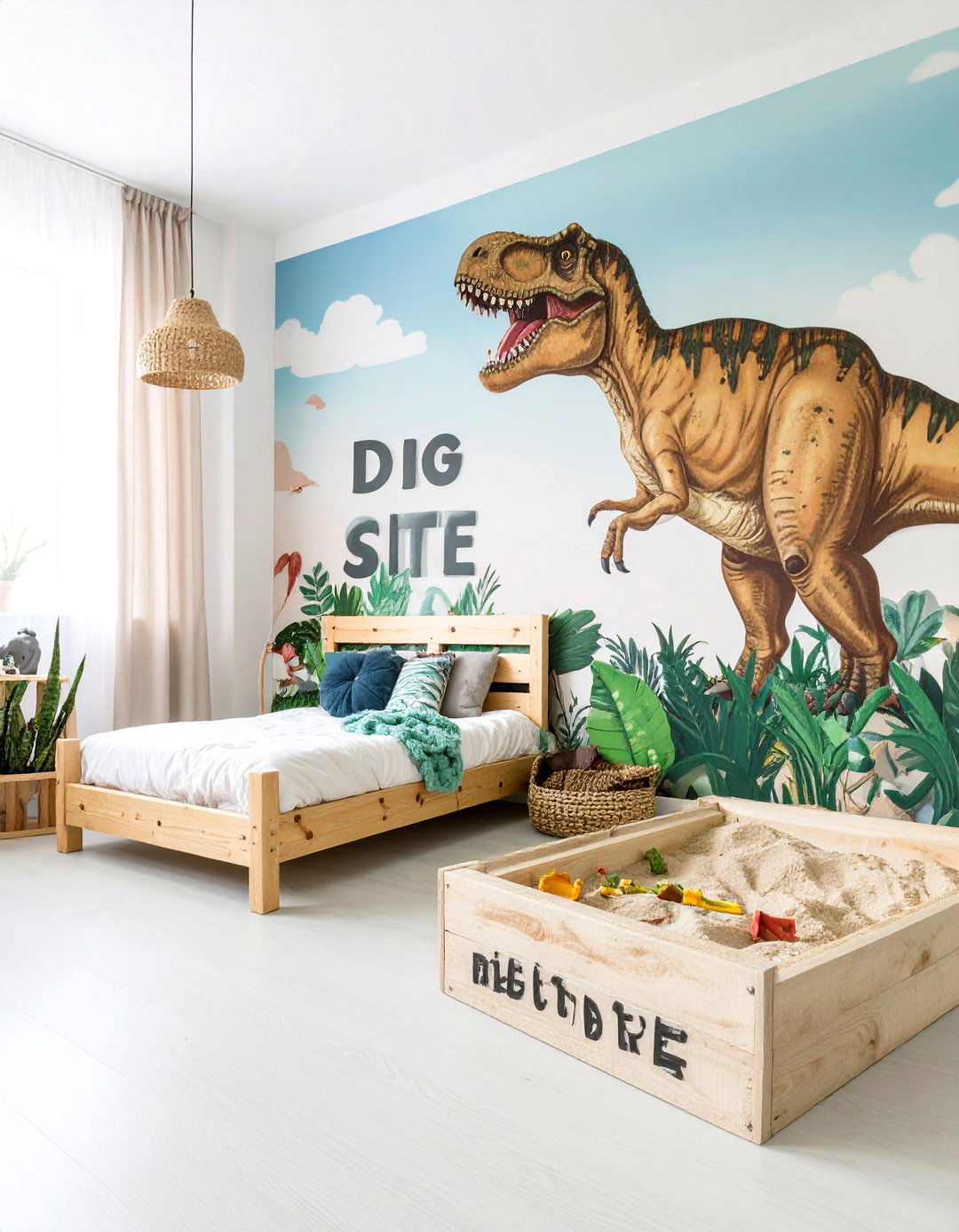 The Dinosaur Discovery Dig Site Room - 30 kids room decor ideas