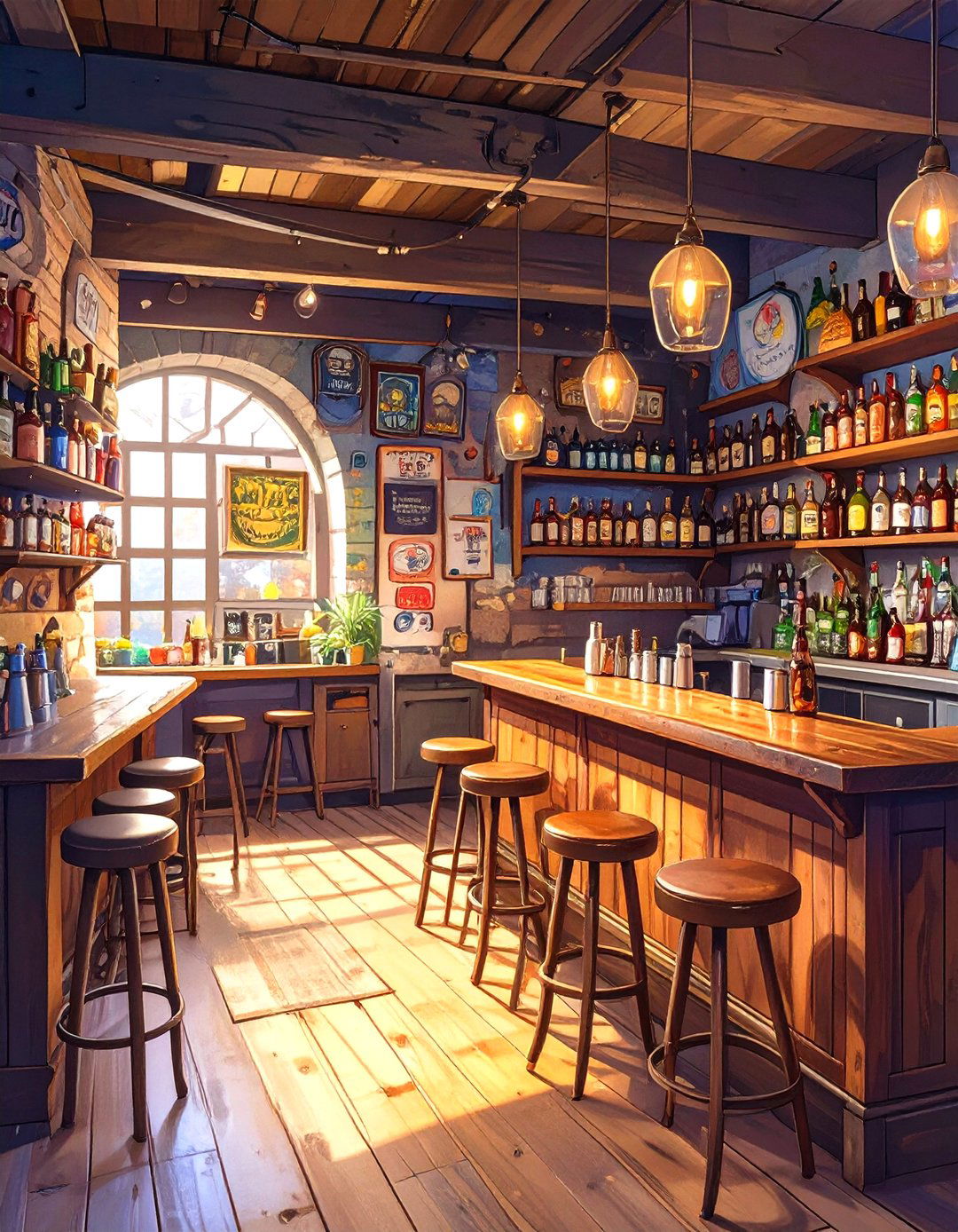 The Dive Bar Homage - 30 man cave bar ideas