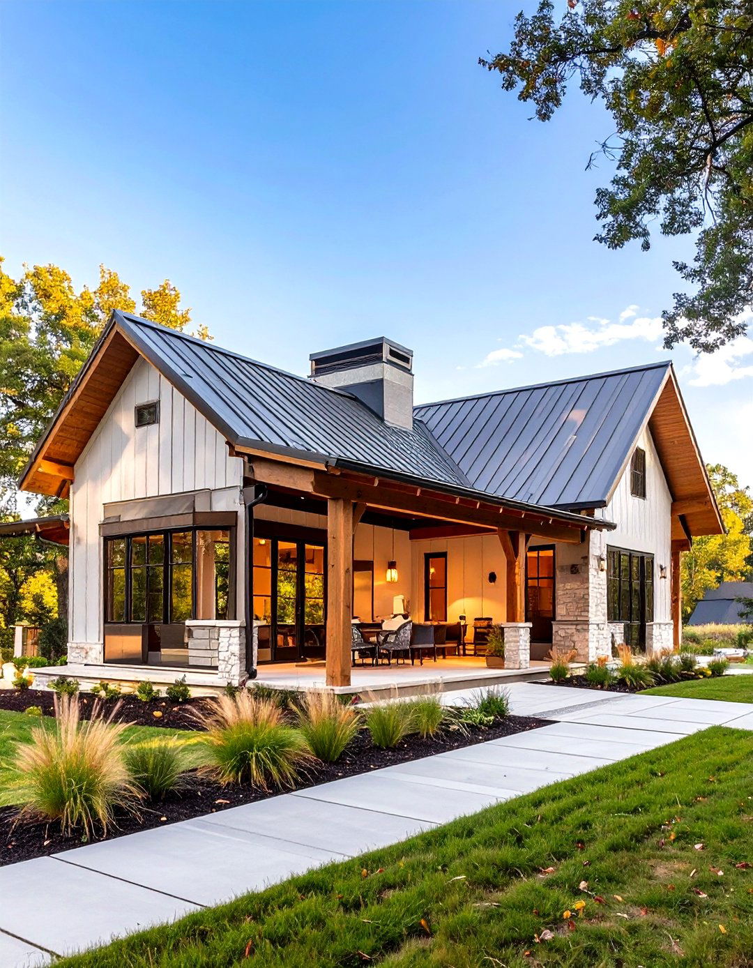 The Dogtrot Style Modern Farmhouse - 30 modern farm house design ideas