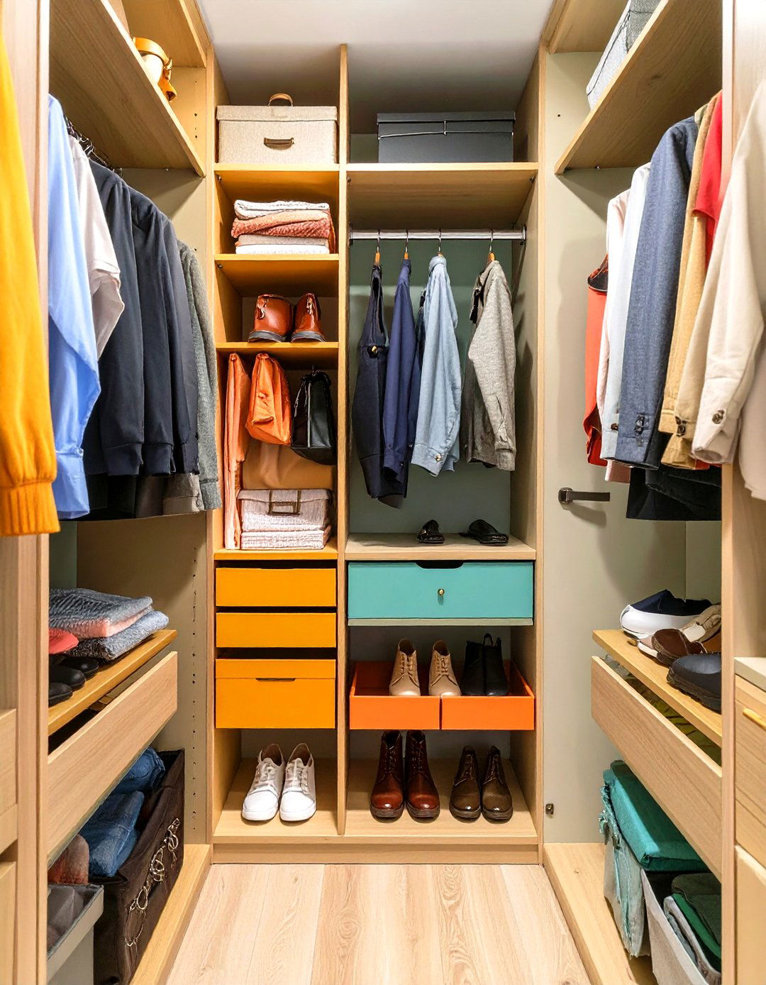 The Door Mounted Storage Hub - 30 closet ideas for small spaces