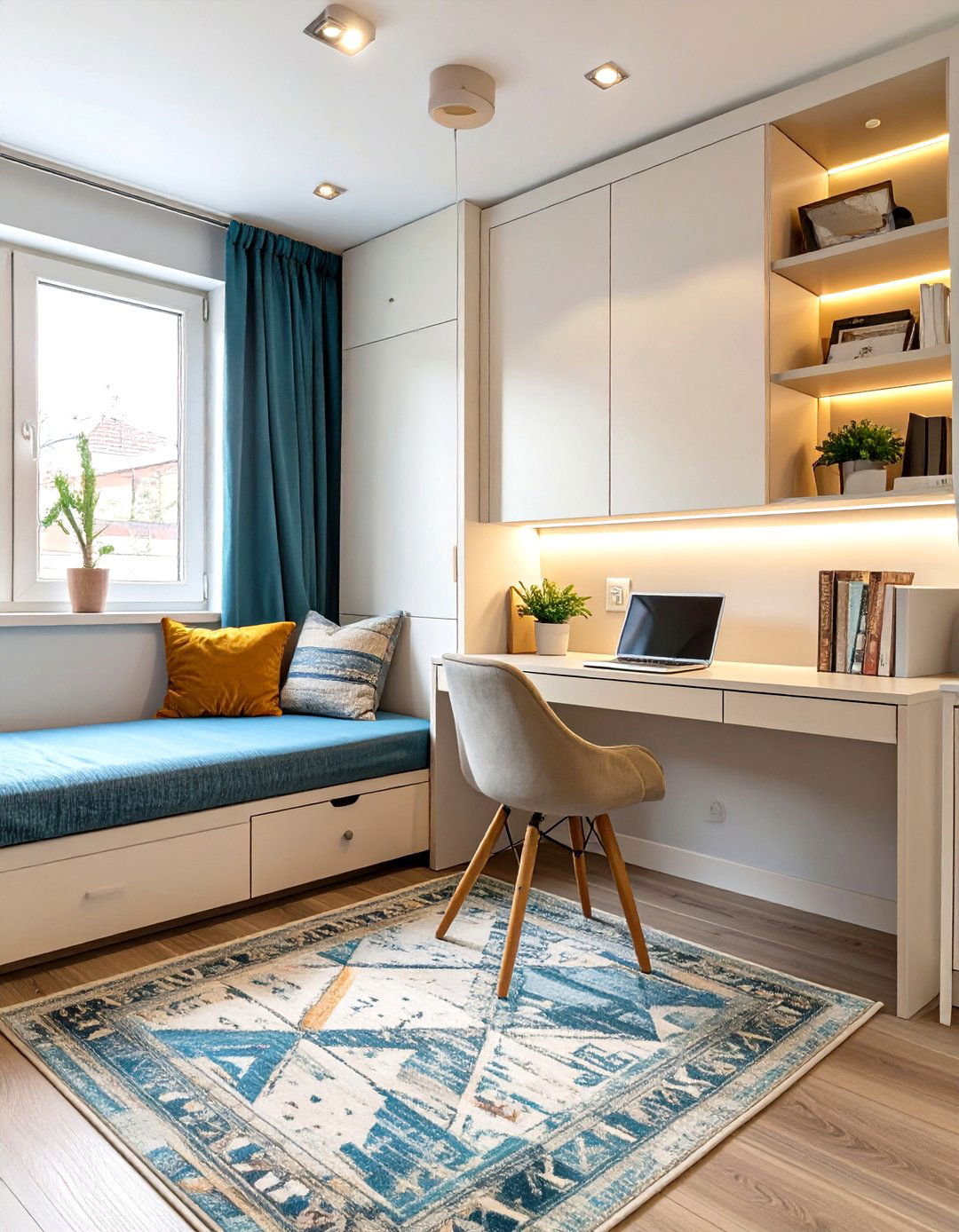 The Double Duty Guest Room Office - 30 home office furniture ideas