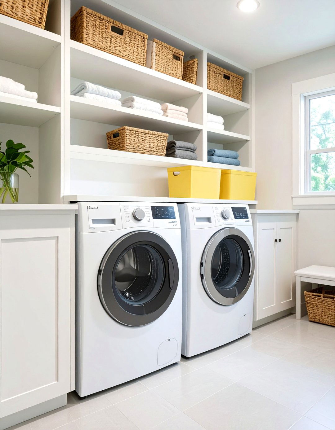 The Double Duty Laundry Mudroom - 30 mudroom storage ideas