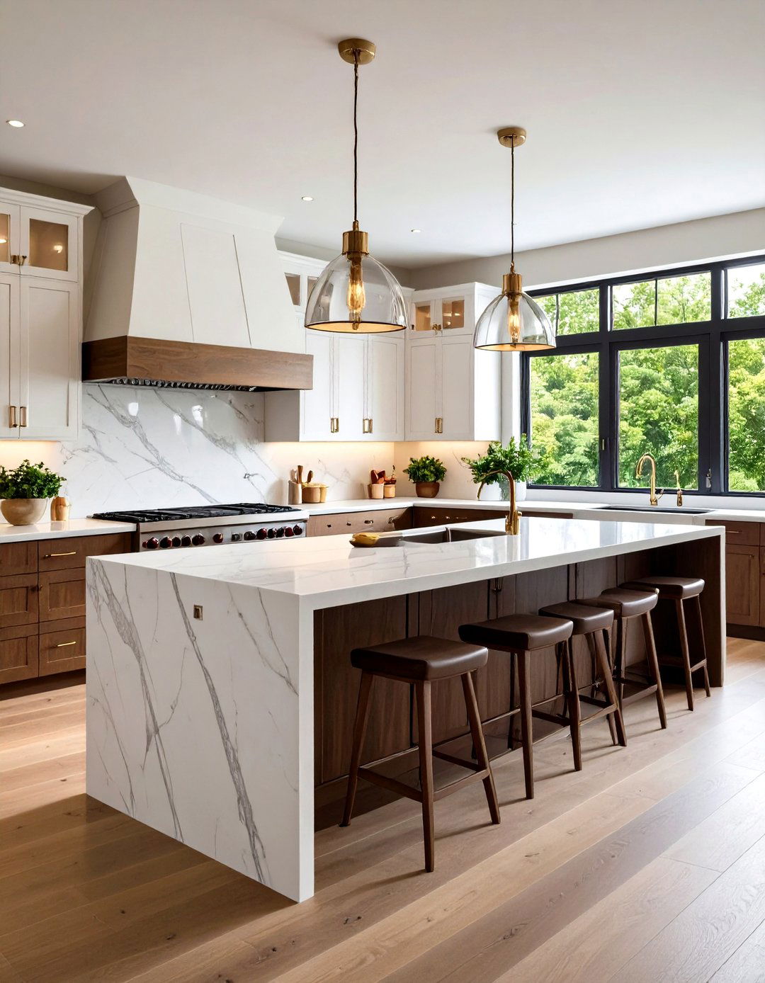 The Double Island Kitchen Configuration - 30 kitchen layout design ideas