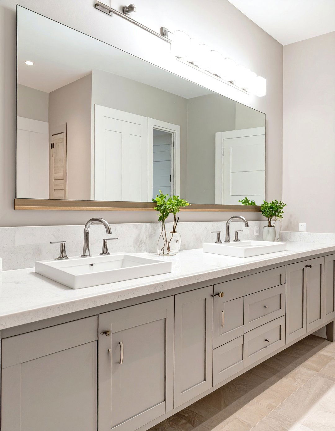 The Double Vanity Bathroom - 30 bathroom ideas photo gallery