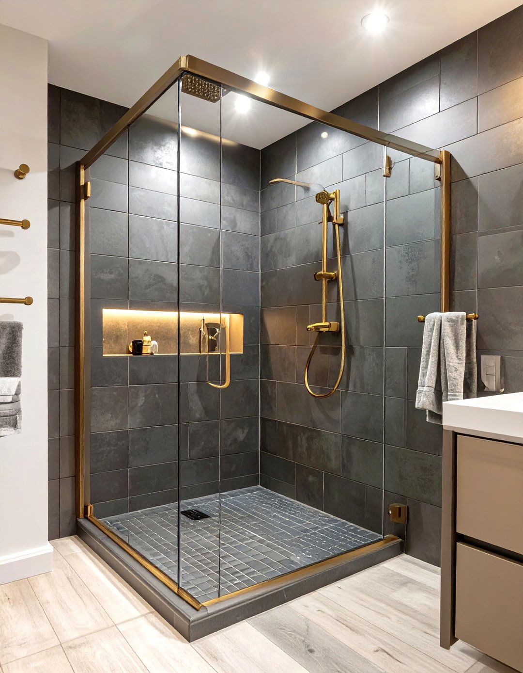 The Dramatic Dark Tones Handicap Shower - 30 handicap shower ideas