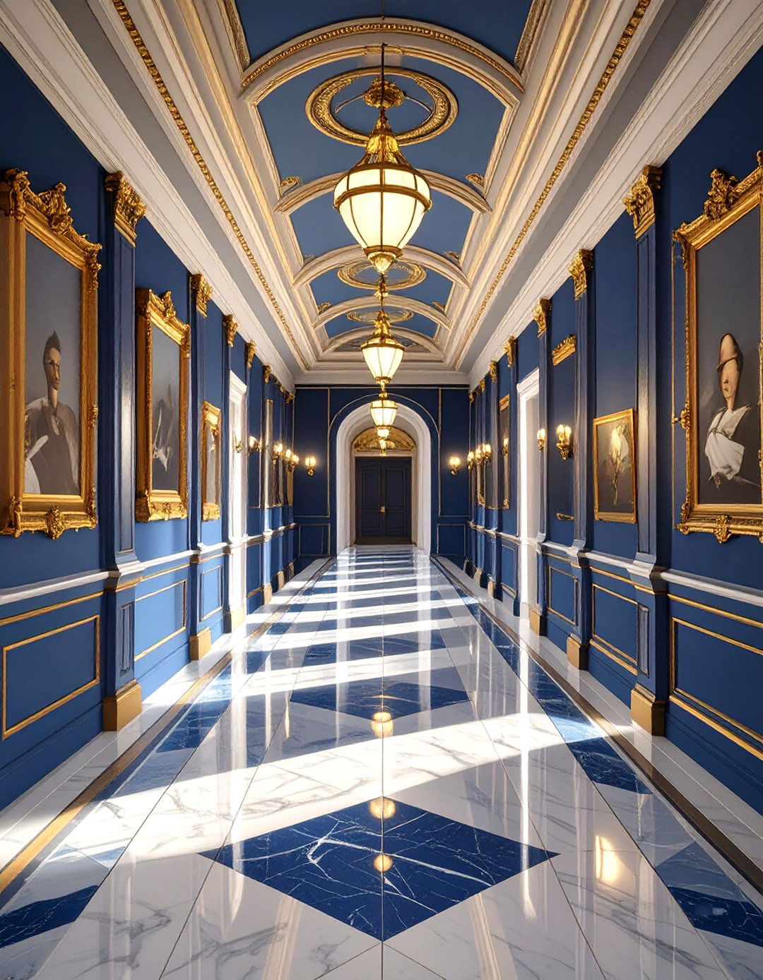 The Dramaturgical Hallway Gallery - 30 baroque interior design ideas