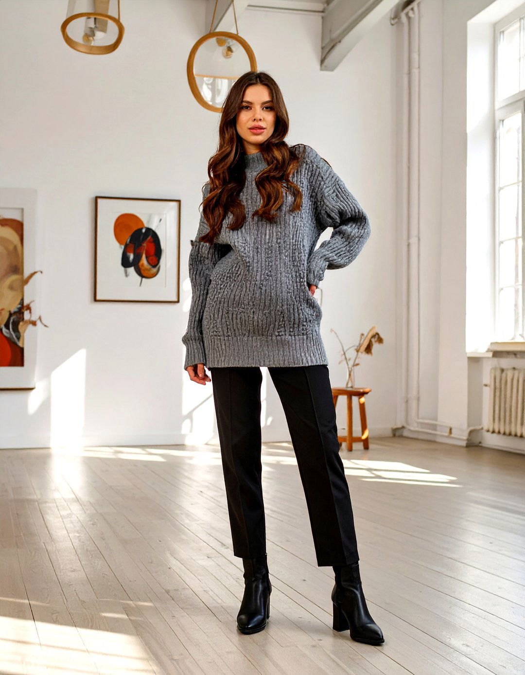 The Dress Over Pants Layering Technique - 30 baby shower outfit ideas guest winter